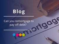 remortgage to pay off debt 